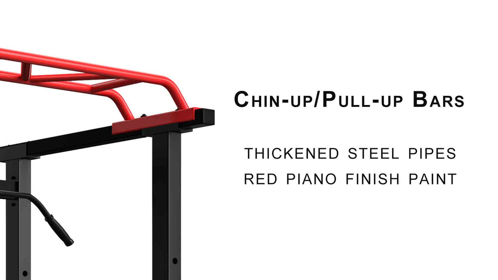 power rack with pull up bar