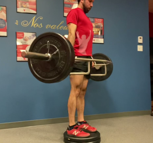 Deficit Trap Bar Deadlift