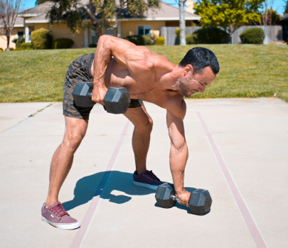 Dumbbell Gorilla Rows