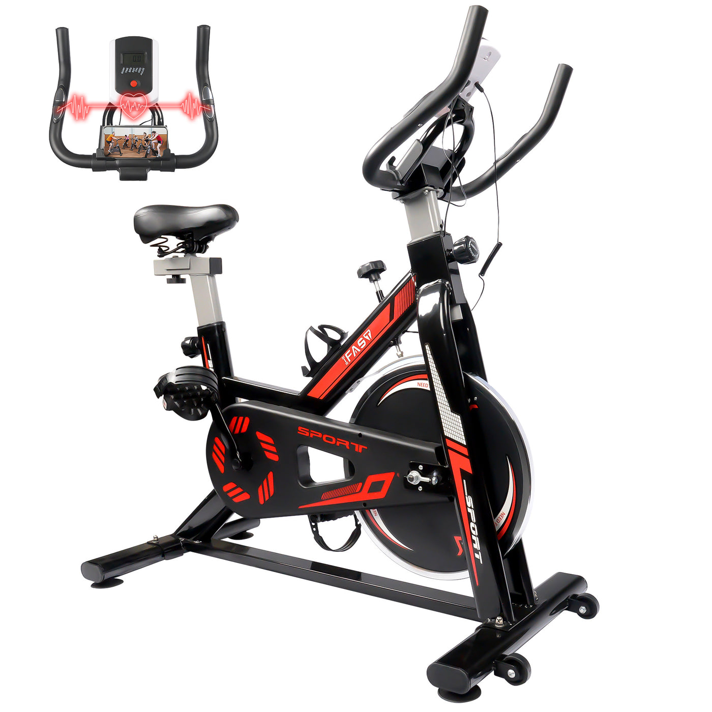 flywheel stationary bike for sale