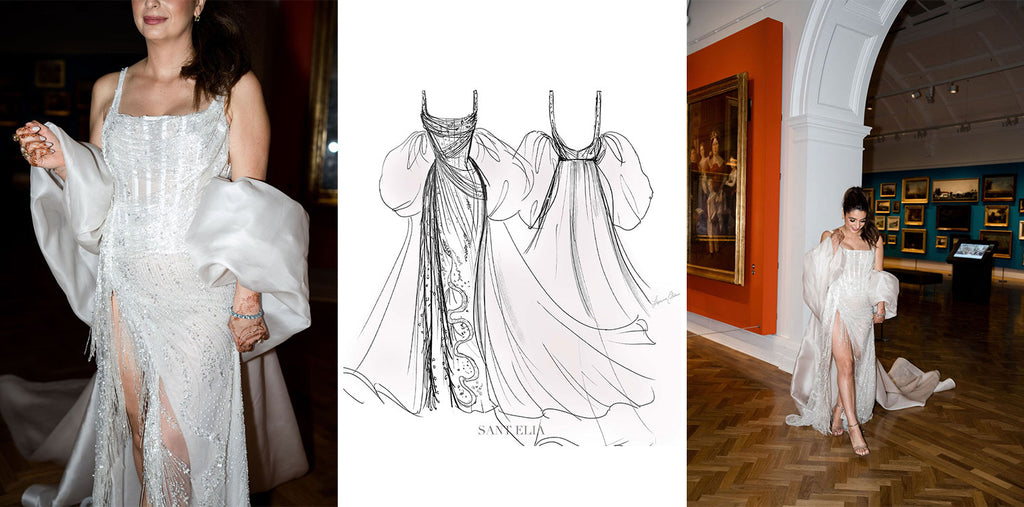 Sant Elia Couture Stephanie Reception Gown
