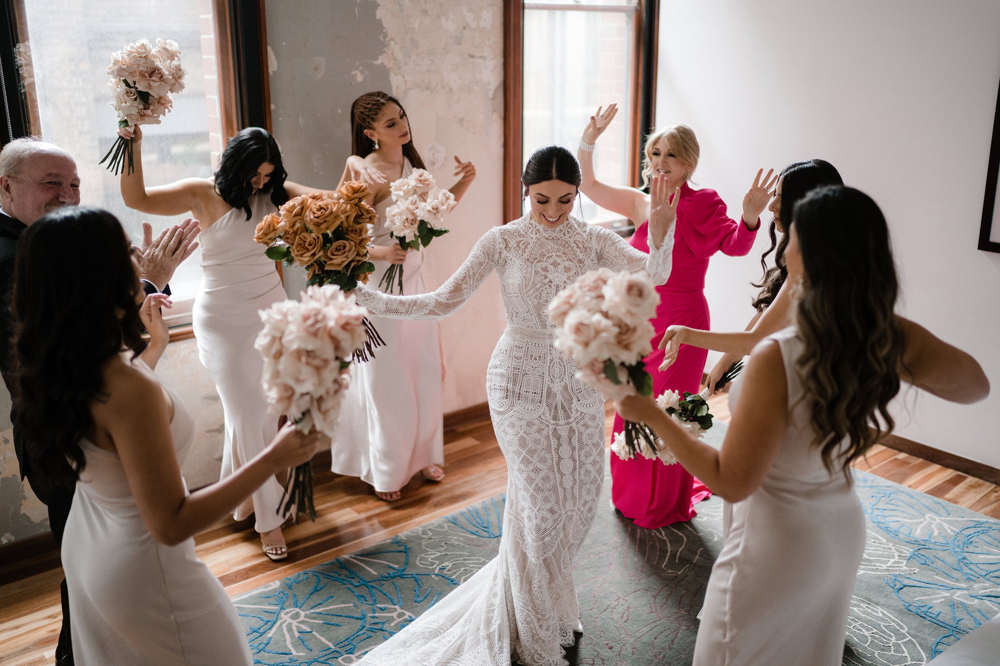 Our muse - Melanie - Sant Elia Couture custom bridal gown - Sydney