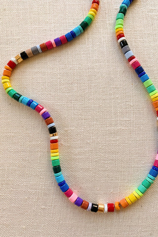 Making an Enamel Bead Necklace with HonestlyWTF, beads from WomanShopsWorld