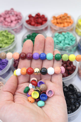 Enamel Bubble Beads from WomanShopsWorld