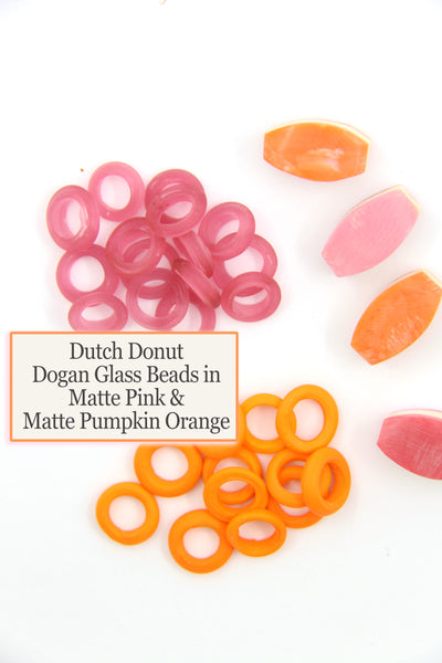 Dutch Donut Dogan Glass Beads from Mali