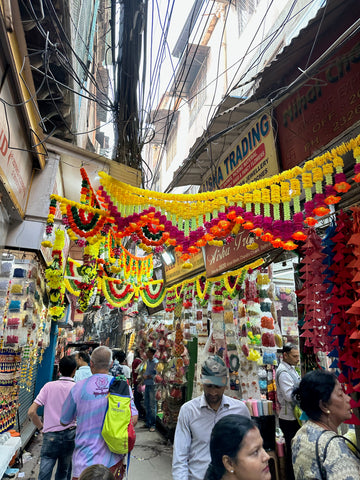 Faux Marigold Garland or Torana