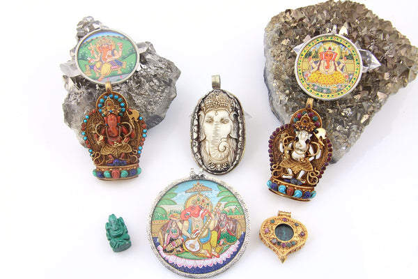 Ganesh Pendants from WomanShopsWorld