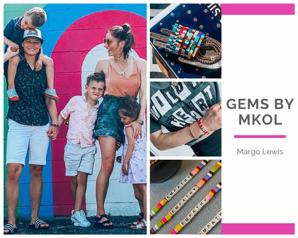 Margo Lewis of Gems by MKOL, interviewed by WomanShopsWorld