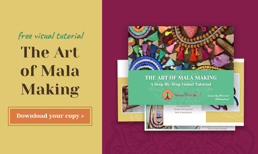 Download your free visual tutorial: The Art of Mala Making