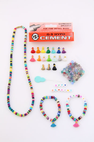 1 Set Clay Beads Kit For Bracelet Making, Round Spacer Preppy Beads |  Fruugo AE