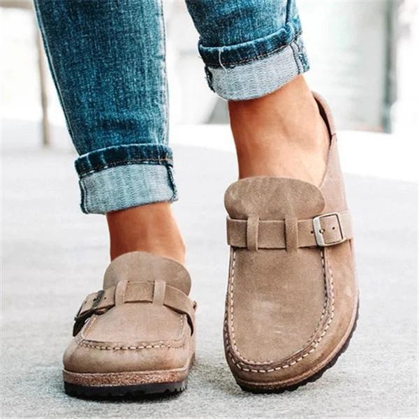 comfy slip on sandals