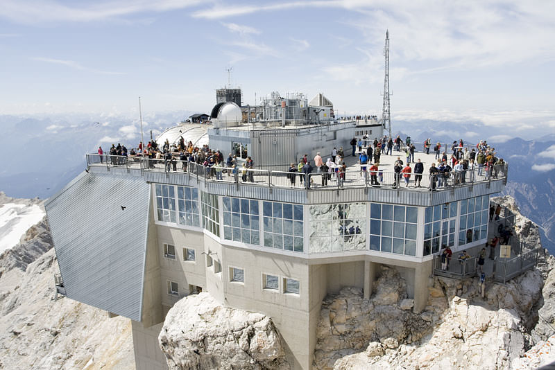 Zugspitze Gernamy summit cable car