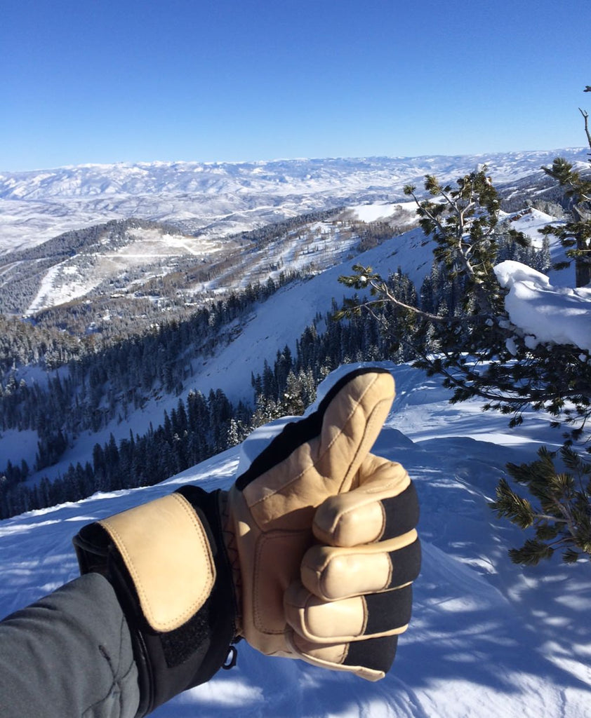 Park City ridgeline backcountry free the powder