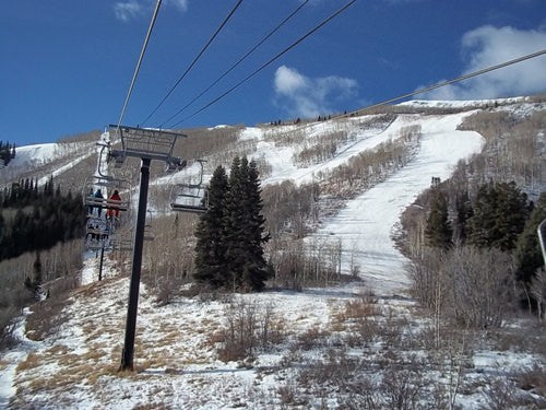 Crescent Chair at PCSKI December 7, 2014