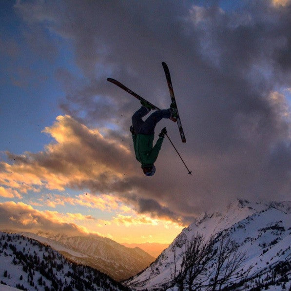 back flip skiing