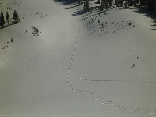 backcountry skiing Park City Ridgeline