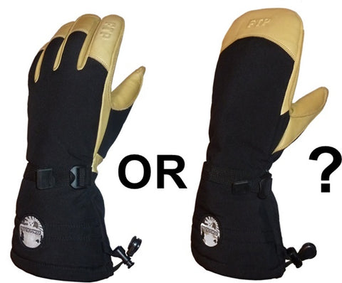 gloves or mittens for skiing snowboarding