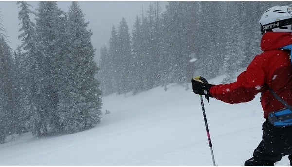 Ski glove testing January 3, 2014