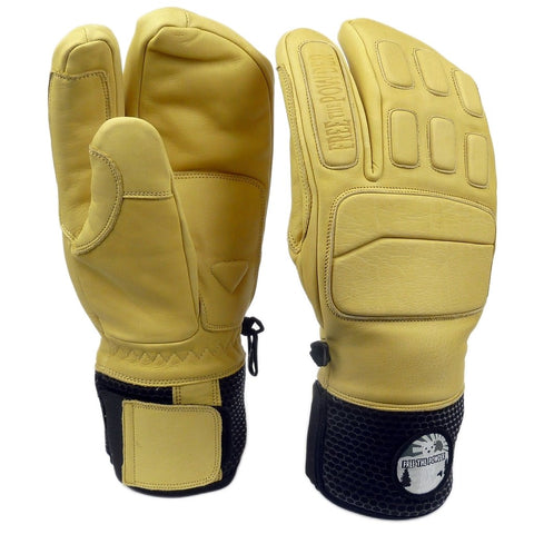 ski racing glove 3-finger