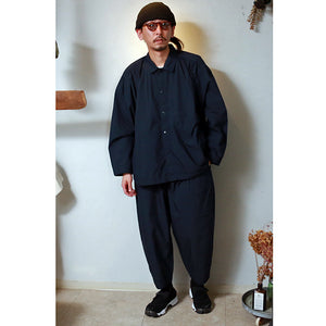 Porter Classic POPLIN GATHERED JACKET - ポータークラシック