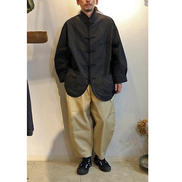 Porter Classic WEATHER CHINESE COAT ポータークラシック  ウェザーチャイニーズコート（BLACK）[PC-026-1836]