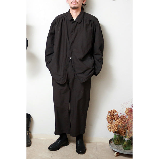 Porter Classic WEATHER WIDE PANTS ポータークラシック ワイド パンツ （BLACK）[PC-026-2135]