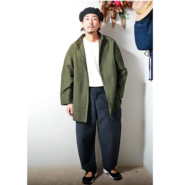 Porter Classic MOLESKIN SHIRT JACKET ポータークラシック モールスキン シャツ ジャケット  （OLIVE）[PC-019-1724]