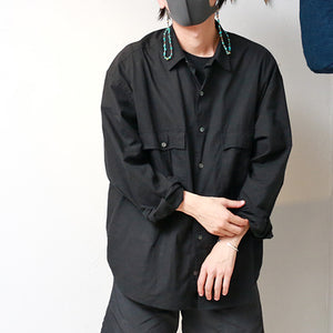 Porter Classic ROLL UP VINTAGE COTTON SHIRT ポータークラシック