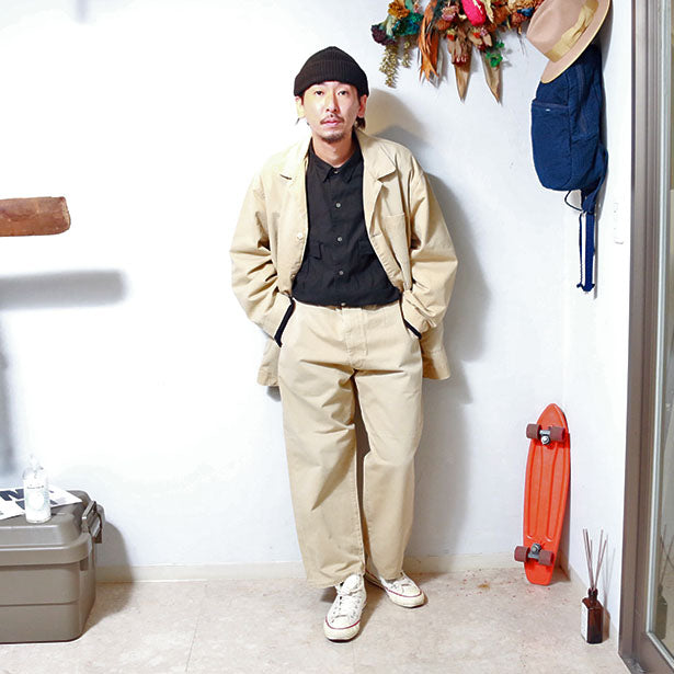 Porter Classic CHINO VINTAGE JACKET （KHAKI）ポータークラシック  チノヴィンテージジャケット[PC-009-1749]