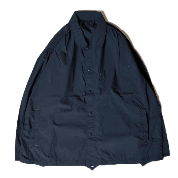 Porter Classic POPLIN GATHERED JACKET (NAVY) [PC-035-1839] – TSUGU