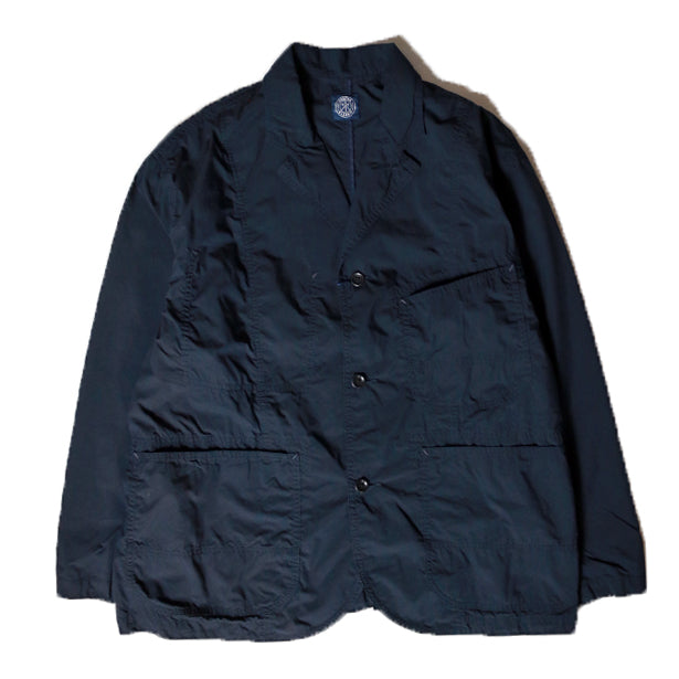 Porter Classic POPLIN TAILORED JACKET ポータークラシック  ポプリンテーラードジャケット（NAVY）[PC-035-1840]