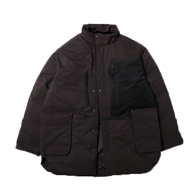 Porter Classic WEATHER DOWN SHIRT JACKET - ポータークラシック ウェザー ダウン  シャツジャケット（BLACK）[PC-026-1983]