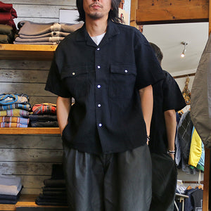 Porter Classic SASHIKO STRETCH KEROUAC SHIRT ポータークラシック