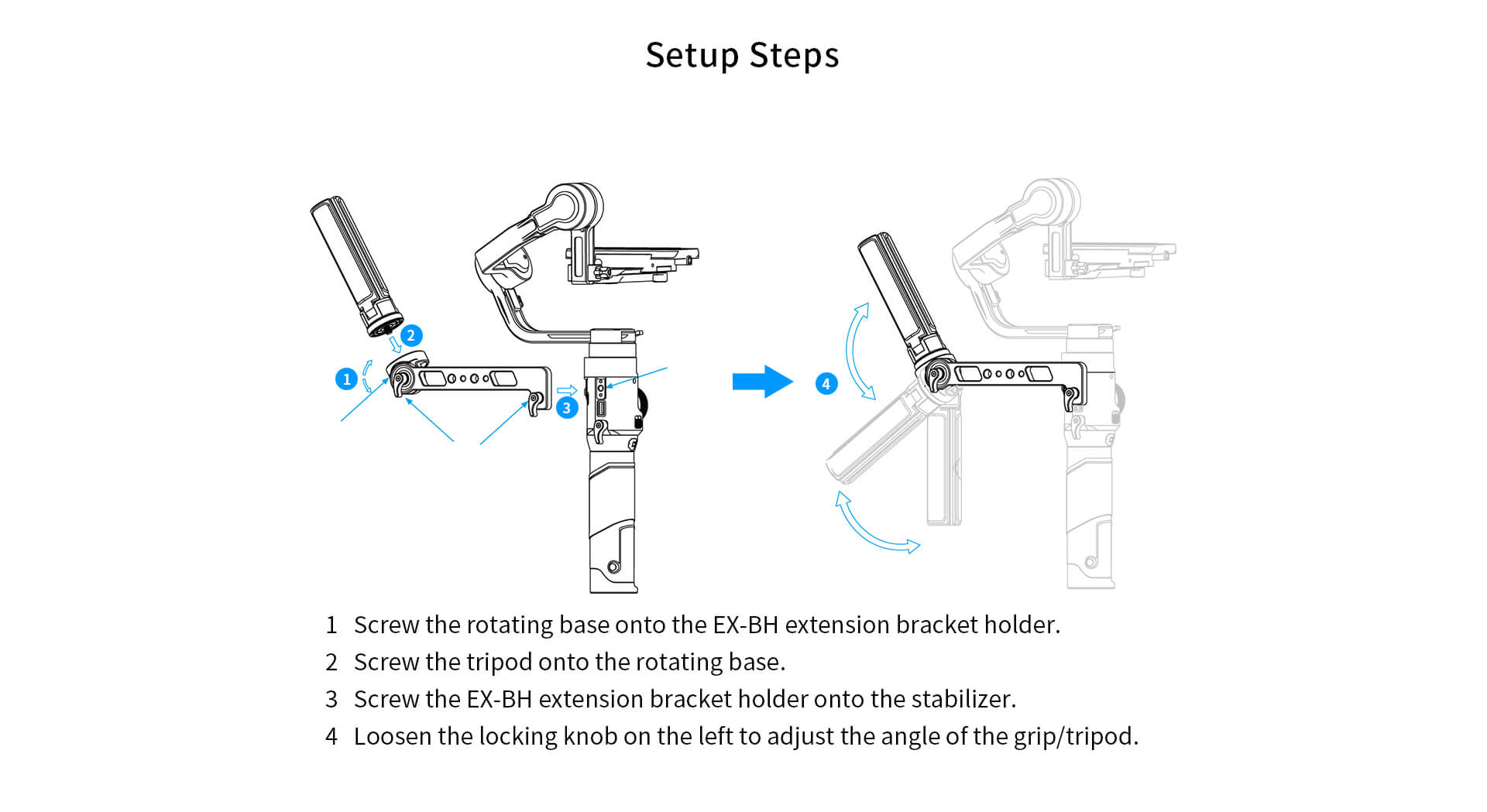 EX-BH extension bracket holder