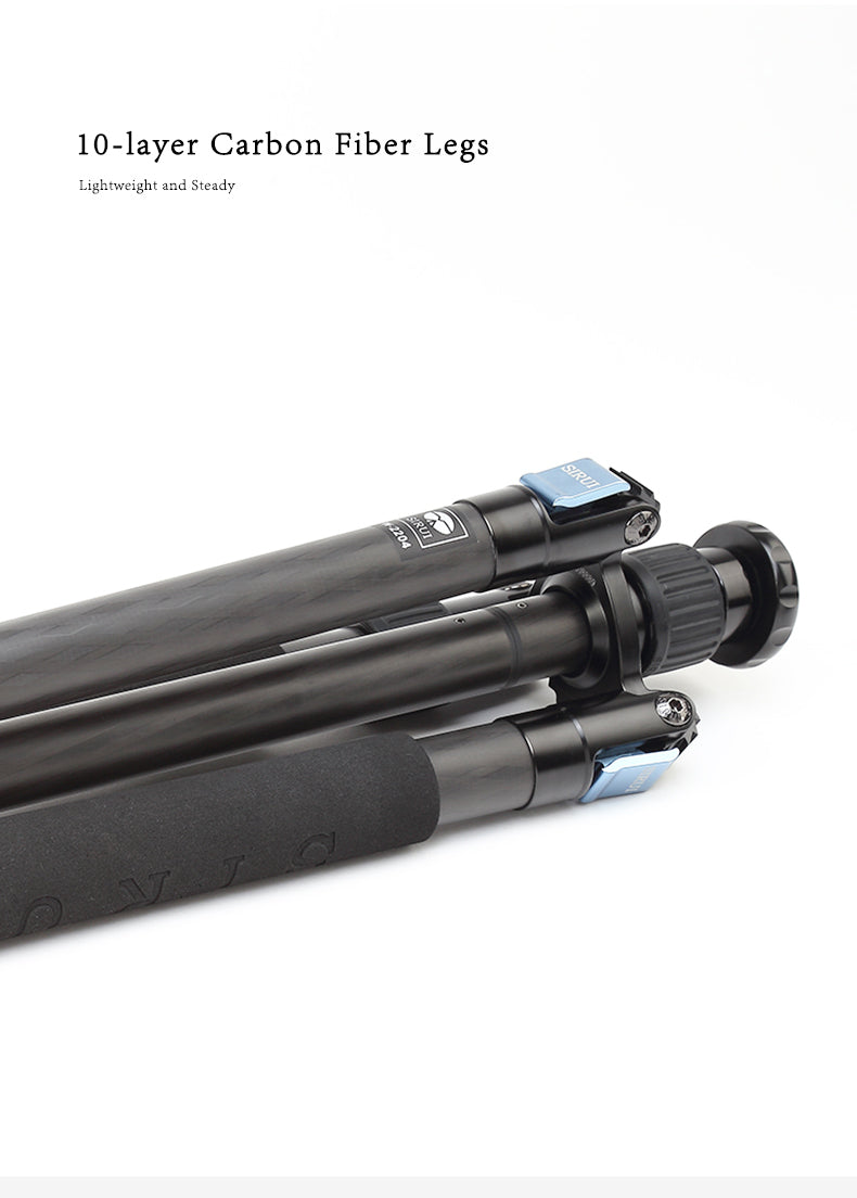 Waterproof Carbon Fiber Tripod w/ Ball Head Kit – SIRUI®Official Store