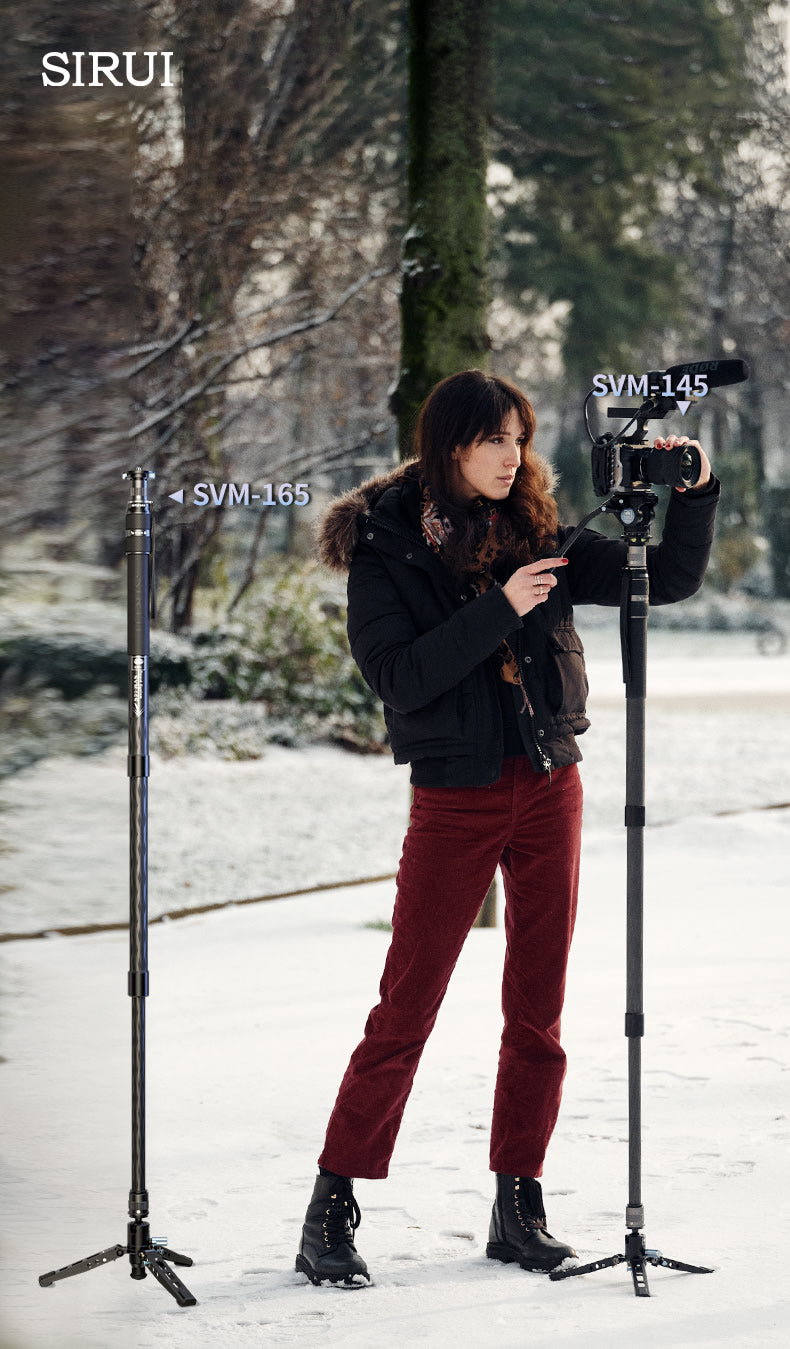 SIRUI SVM Rapid System One-Step Height Adjustment Modular Monopod: SVM-145+SVM-165