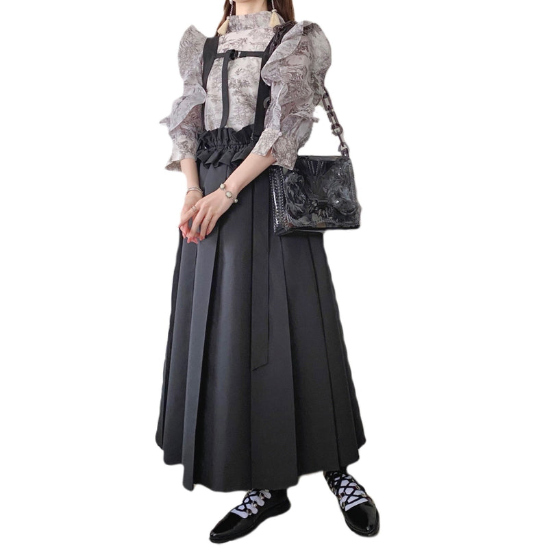 ≪予約販売≫ 2way jam suspenders skirt（ツーウェイジャム