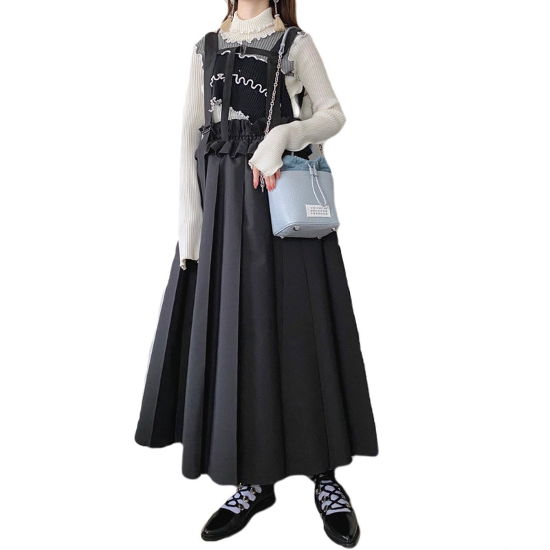 ≪予約販売≫ 2way jam suspenders skirt（ツーウェイジャム