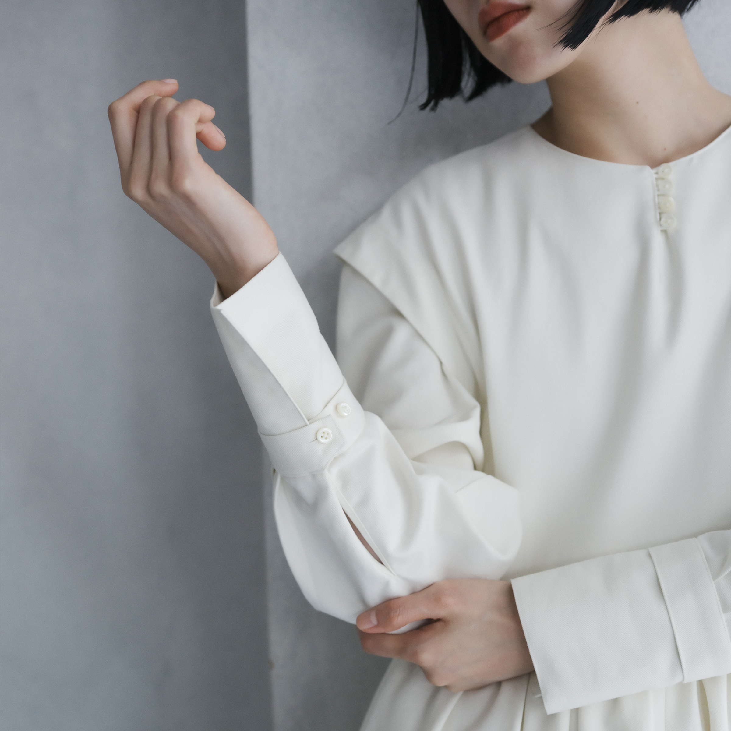 定番限定品 YAECA THE DRESS grand fond blanc #01 の通販 by