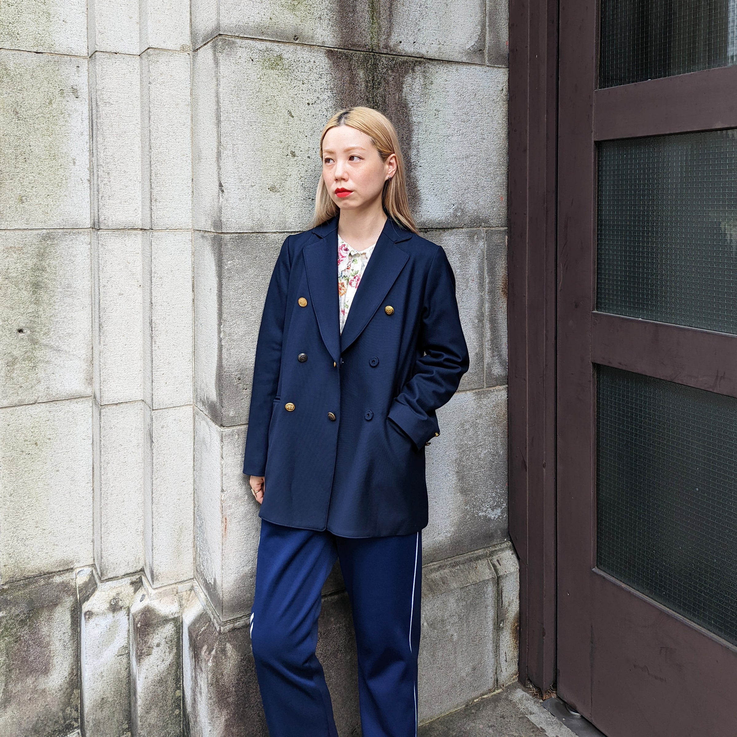 ≪予約販売≫DANSHARI NAVY BLAZER≪8月9日21:00販売開始≫≪9月21日