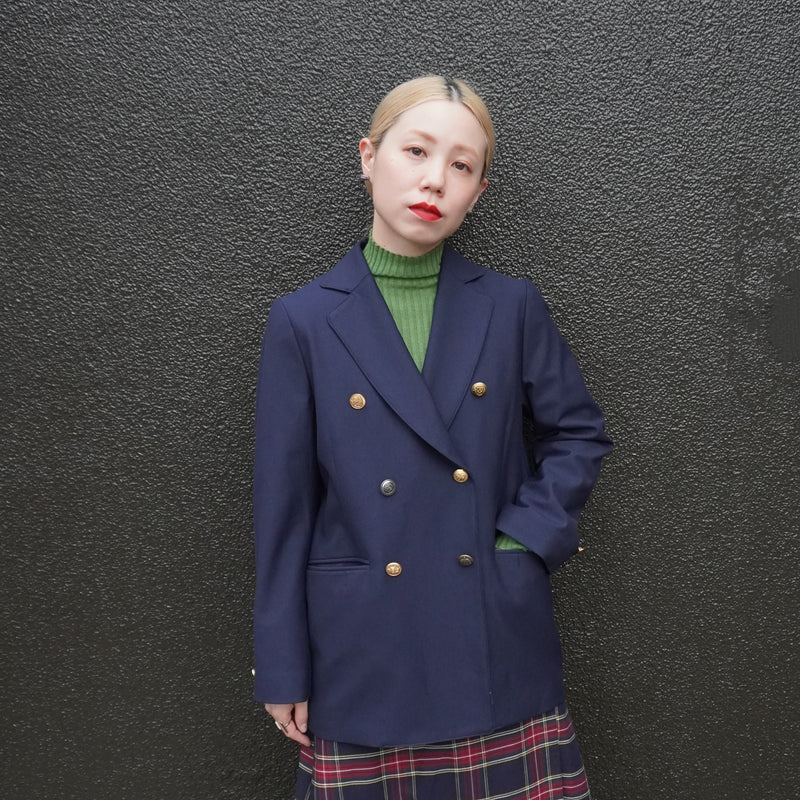 ≪予約販売≫DANSHARI NAVY BLAZER≪8月9日21:00販売開始≫≪9月21日