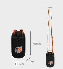 size for phone bag crossbody