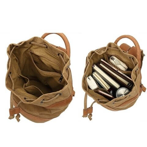 travel pack inside construction