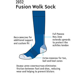 Mens Fusion Walking Sock | 1000 Mile - 1000 Mile