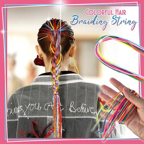 Colourful Hair Braiding Strings – Tonhuai