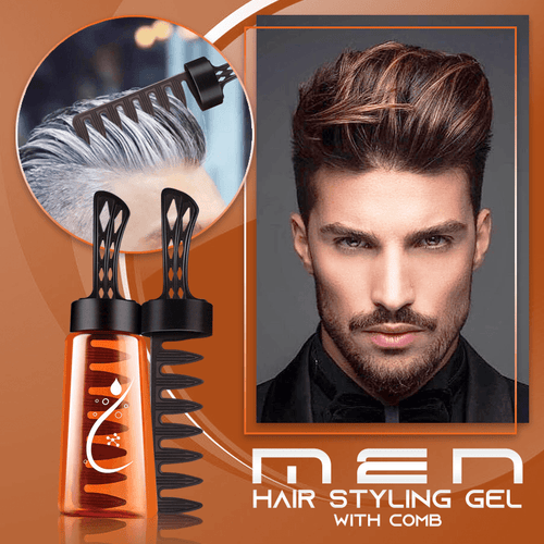 Men Hair Styling Gel With Comb 1688 