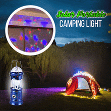 Load image into Gallery viewer, Solar Portable Gypsophila Camping Light 1688 Blue 
