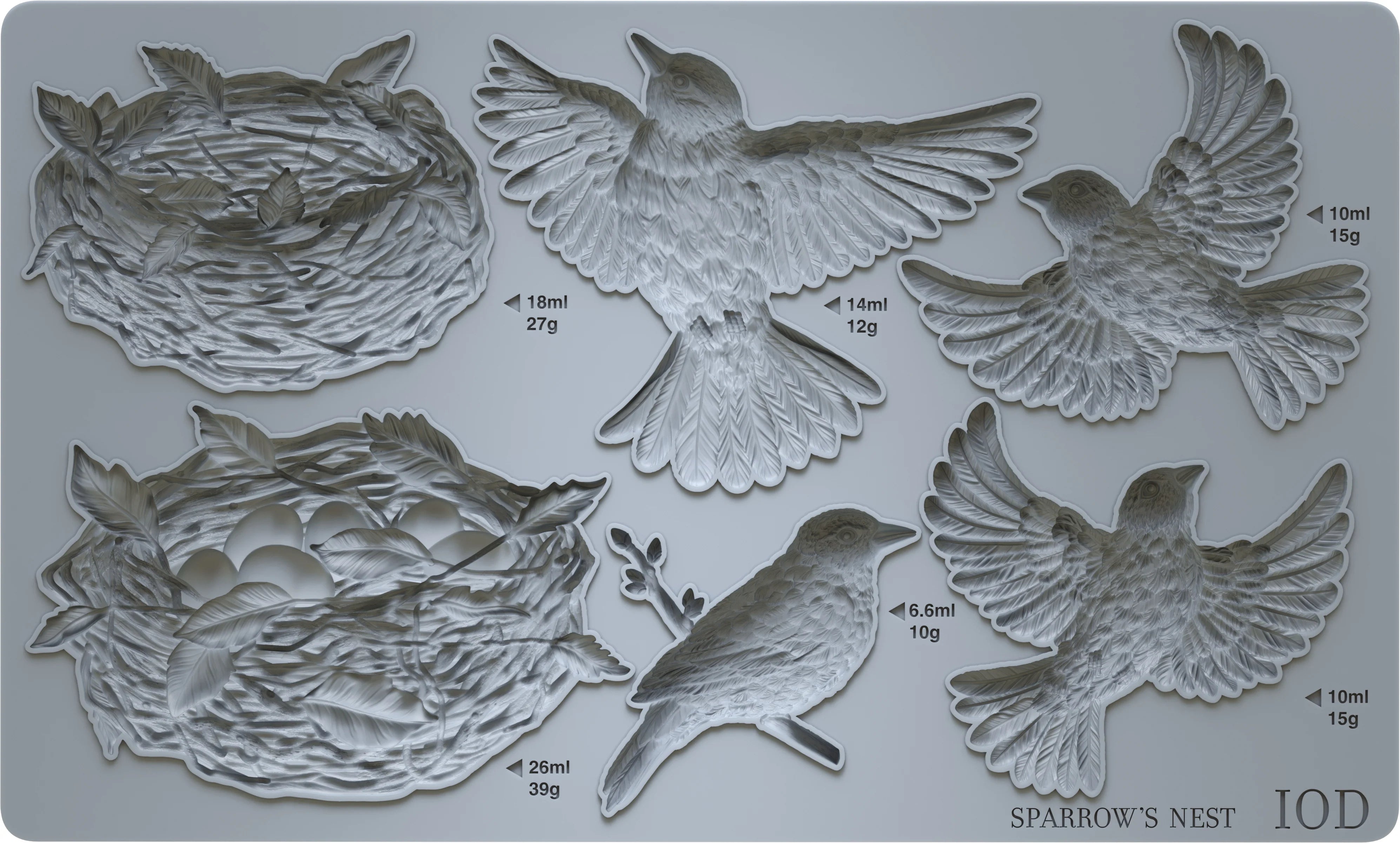 Sparrow's Nest 6x10 IOD Mould™ Q125