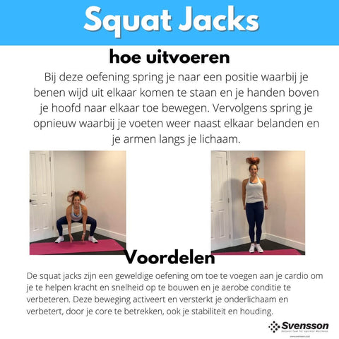 De juiste uitvoering van squats, goede oefening bij startende sarcopenie