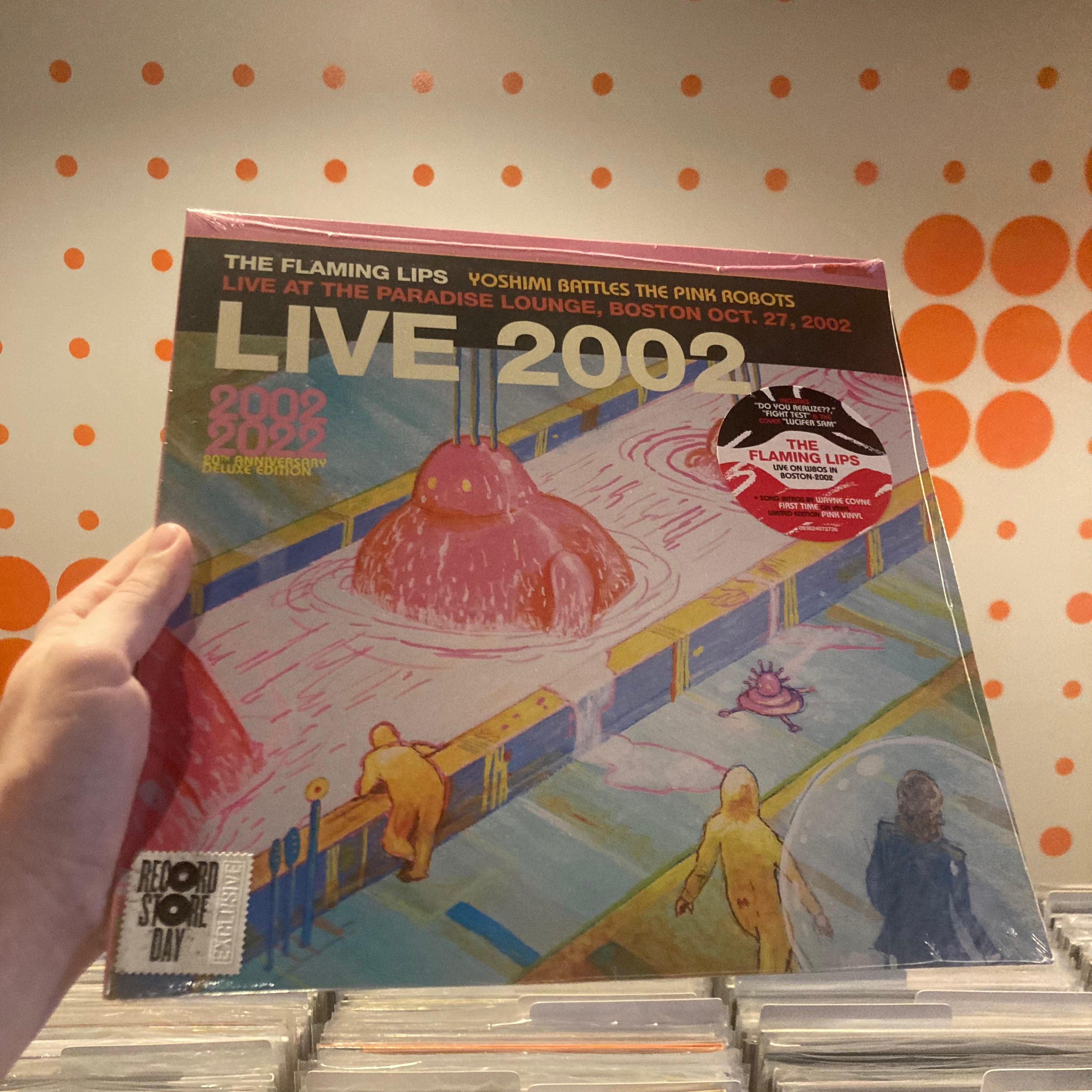 FLAMING LIPS - YOSHIMI BATTLES THE PINK ROBOTS: LIVE AT THE PARADISE LOUNGE, BOSTON OCT. 27, 2002 [RSDBF23] (LP)
